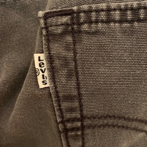 Mens Levi's 514 White Tab Straight Fit Jeans Grey Size 29/ 32 - Picture 10 of 14